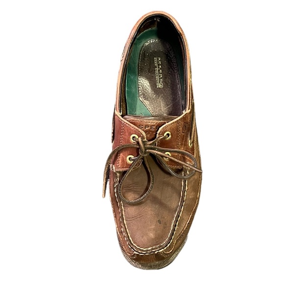 Sperry Top-Sider Mako Collection Brown Leather Boat Shoes | Men’s 13M - Picture 2 of 7